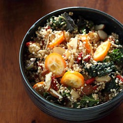 Sprouted Quinoa Salad