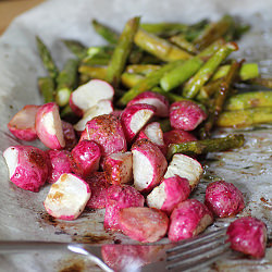 Roasted Radishes