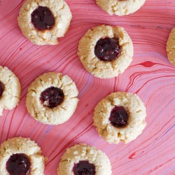 PB & J Potato Chip Cookies