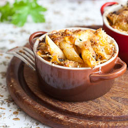 Baked Penne with Eggplant