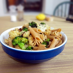 Pasta, Broccoli, Anchovies & Lemon