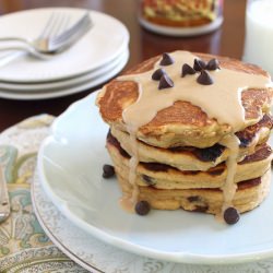 Peanut Butter Choc. Chip Pancakes