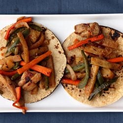 Not Your Usual Chicken Fajitas
