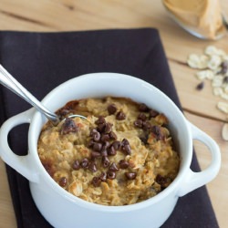 Cookie Dough Baked Oatmeal