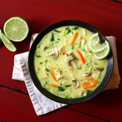 Coconut Curry Chicken Soup
