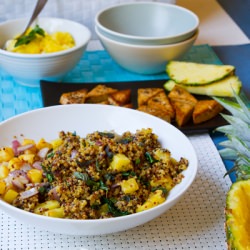 Pineapple Fried Quinoa