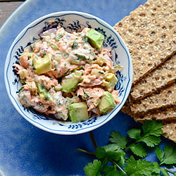 Avocado Salmon Salad