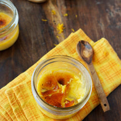 Grapefruit Creme Brulee