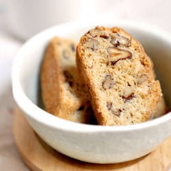 Maple Pecan Biscotti