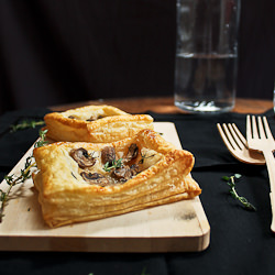 Savory Mushroom Puffs