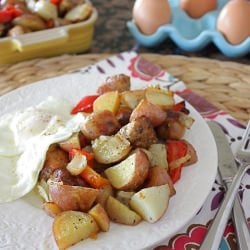 Sausage and Potato Breakfast Bake