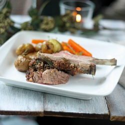 Rosemary and Mustard Crusted Lamb