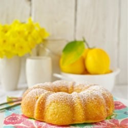 Lemon Cornmeal Cake