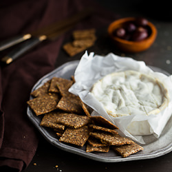 Gluten-Free Flaxseed Crackers