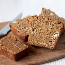 Biscoff White Chocolate Chip Quick Bread
