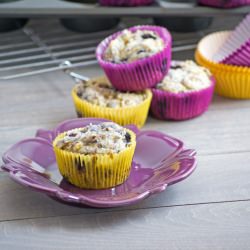 Lemon Blueberry Ricotta Muffins