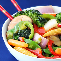 Ginger Vegetable Stir Fry