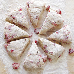 Fresh Strawberry Scones