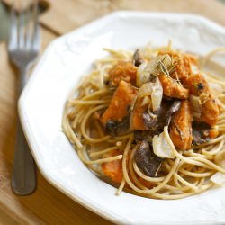 Rosemary Sweet Potato Pasta