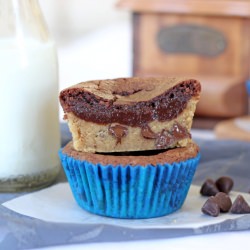 Chocolate Chip Espresso Nutella Brownies