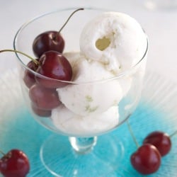 Coconut and Lime Ice Cream