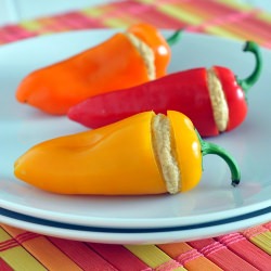 Spicy Stuffed Sweet Peppers