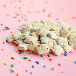 Cake Batter Muddy Buddies