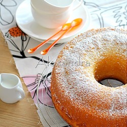 Mastic Flavored Cake