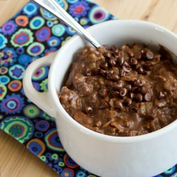Chocolate PB Oatmeal