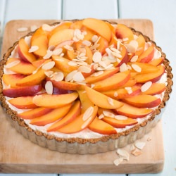 Nectarine Tart