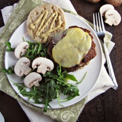Mushroom and Olive Veggie Burgers