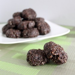 Raw Brownie Bites