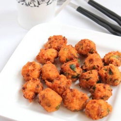 Spicy Lentil Fritters
