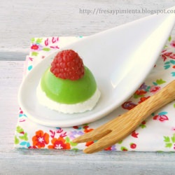 Bombon de Guisantes y Queso