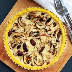 Polenta-Crusted Tart