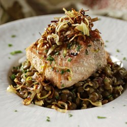 Olive Oil Poached Salmon