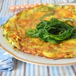 Omlette with Agretti