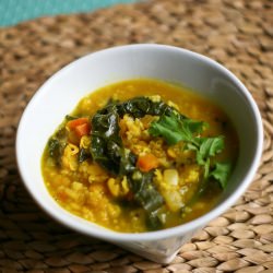 Indian Style Yellow Split Soup Soup