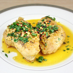 Chicken with Orange Sauce