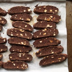 Chocolate Almond Orange Biscotti