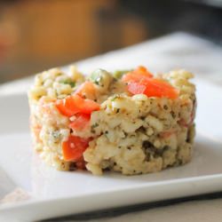 Tomato and Asparagus Risotto