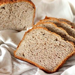 No Knead Strawberry Wheat Bread