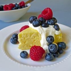 A Lighter Lemon Cheesecake