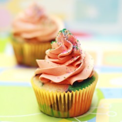Tie Dye Cupcakes