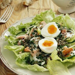 Salad with Smoked Salmon