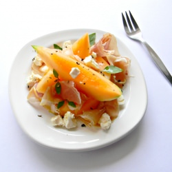 Melon and Prosciutto Salad
