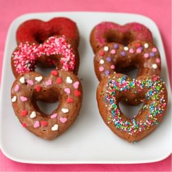 Almost Healthy Chocolate Doughnuts