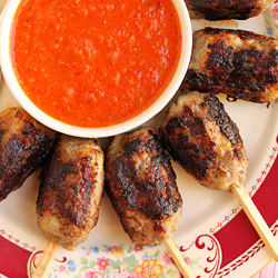 Shrimp & Lamb Kabobs