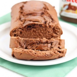 Nutella Swirl Quick Bread