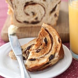 Cinnamon-Raisin Swirl Bread